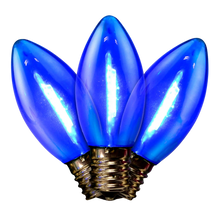 Load image into Gallery viewer, HBL Transparent Smooth Filament LED C9 bulbs
