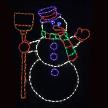 Load image into Gallery viewer, HBL Christmas Wire Frame Art
