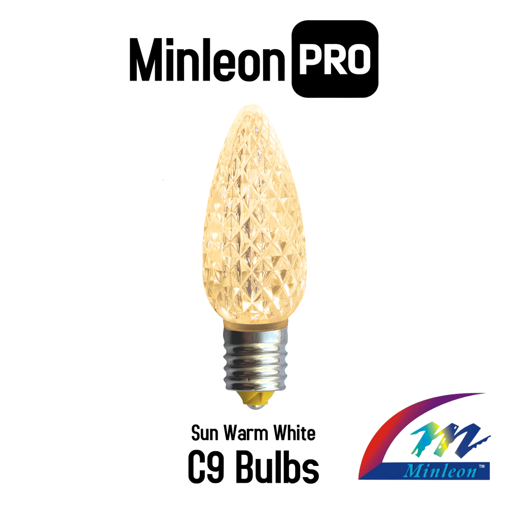 Bulbs - C9 Minleon PRO Faceted LED