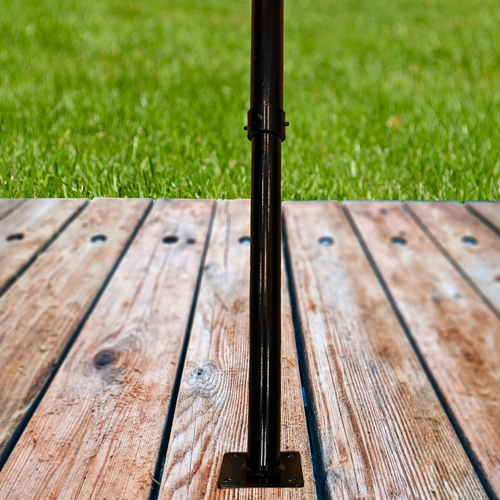 Light Pole Floor/Deck Mount ONLY