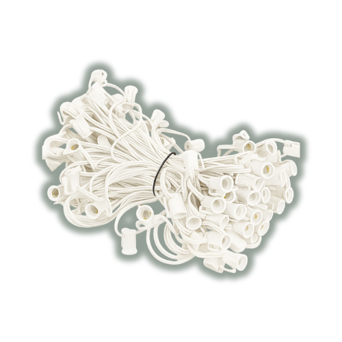 Socket Cord - C9 Socket Cord: SPT-1 (80 socket - 100ft) 15" spacing