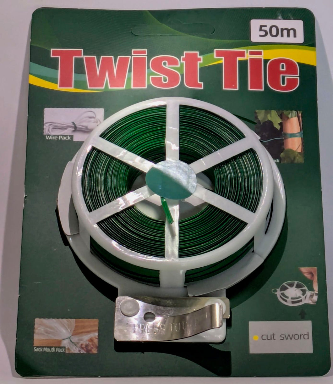 50m PVC Twist Tie