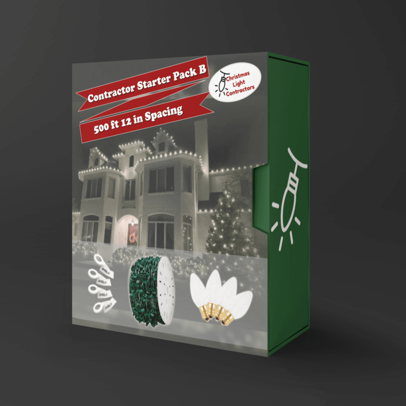 Starter Pack: C9 500 ft (15in Spacing) FREE SHIPPING